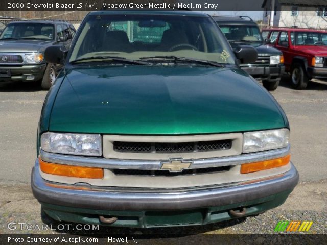 2000 Chevrolet Blazer LS 4x4 in Meadow Green Metallic