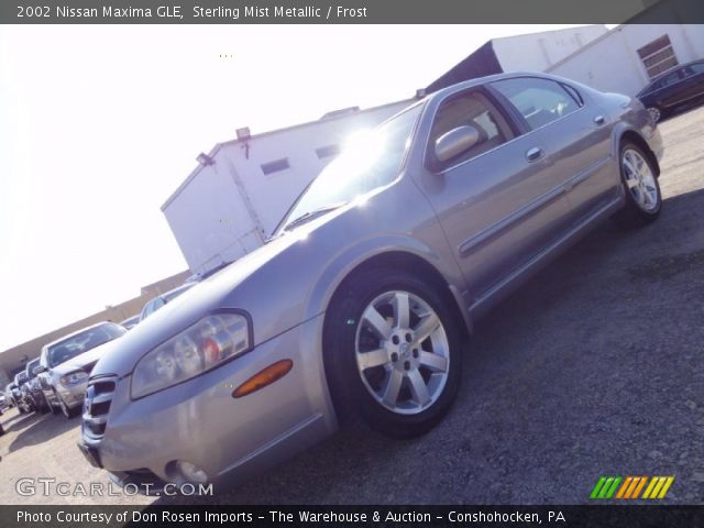2002 Nissan Maxima GLE in Sterling Mist Metallic