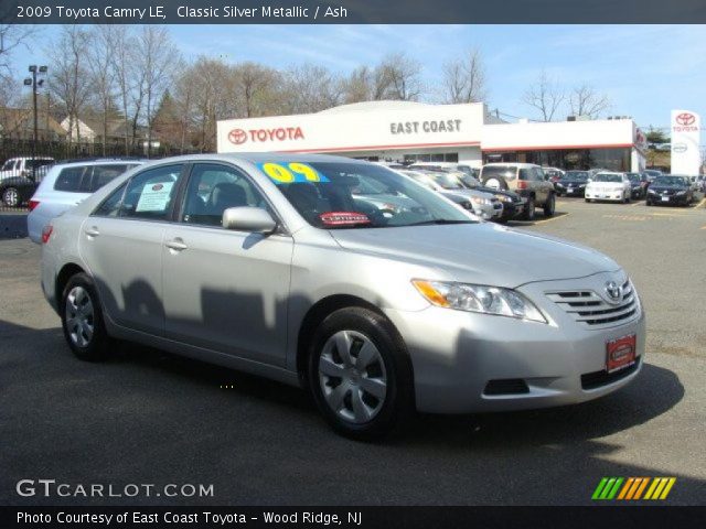 2009 Toyota Camry LE in Classic Silver Metallic