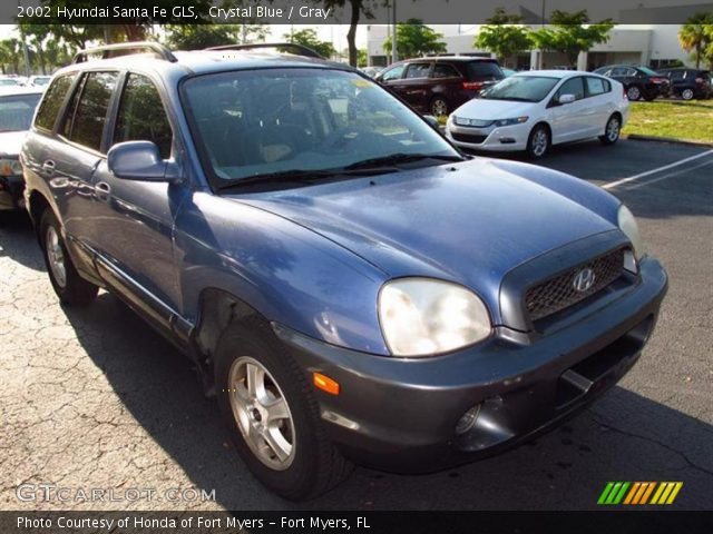 2002 Hyundai Santa Fe GLS in Crystal Blue