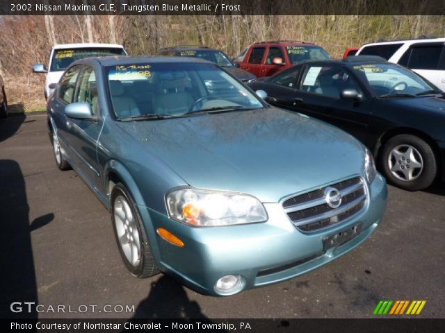 2002 Nissan Maxima GLE in Tungsten Blue Metallic