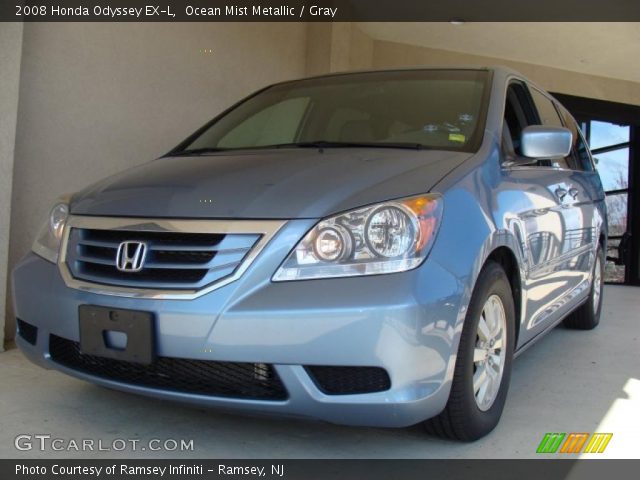 2008 Honda Odyssey EX-L in Ocean Mist Metallic