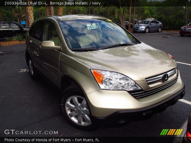 2009 Honda CR-V EX-L in Borrego Beige Metallic