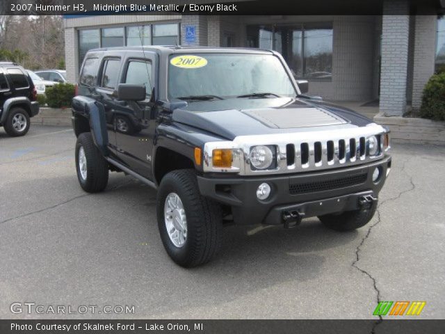 2007 Hummer H3  in Midnight Blue Metallic