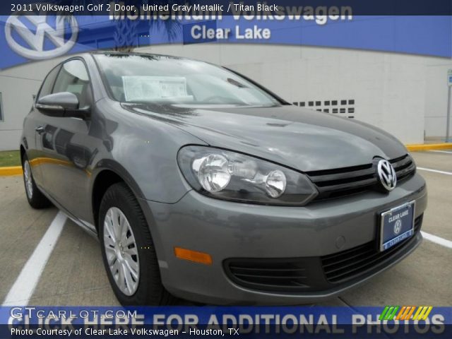 2011 Volkswagen Golf 2 Door in United Gray Metallic