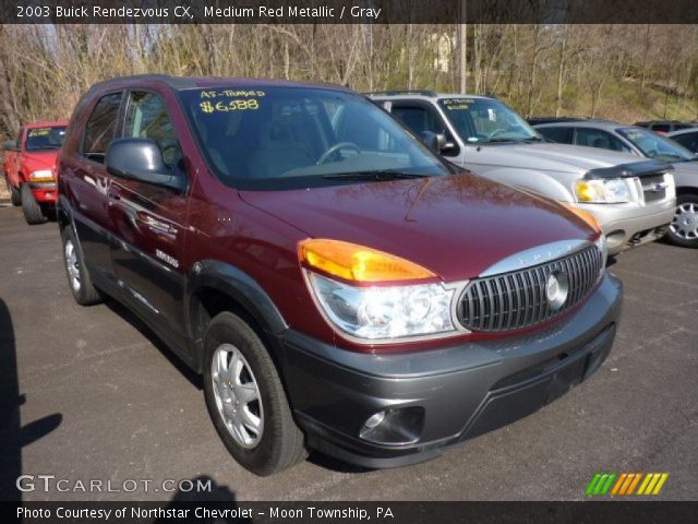 2003 Buick Rendezvous CX in Medium Red Metallic