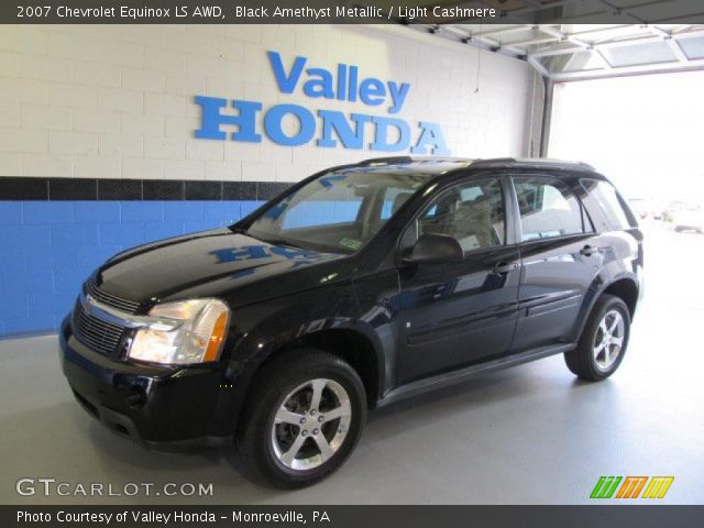 2007 Chevrolet Equinox LS AWD in Black Amethyst Metallic