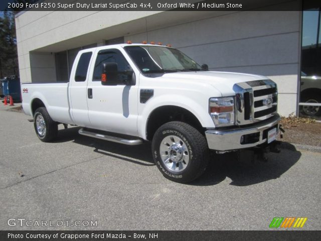 2009 Ford F250 Super Duty Lariat SuperCab 4x4 in Oxford White
