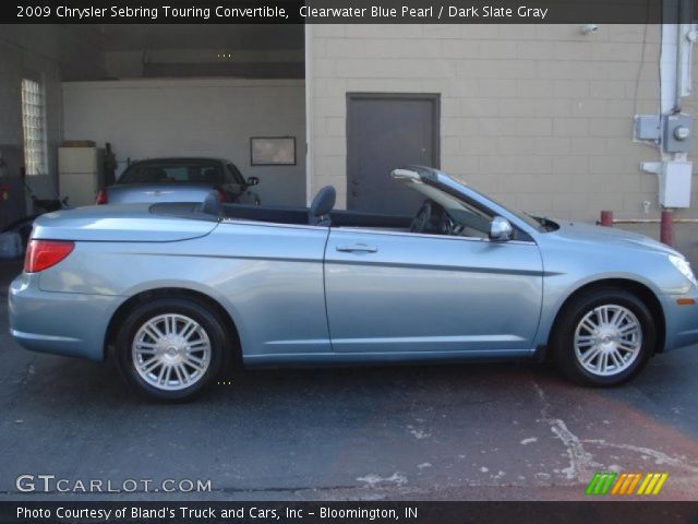 2009 Chrysler Sebring Touring Convertible in Clearwater Blue Pearl