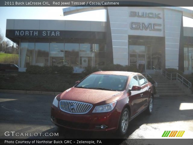 2011 Buick LaCrosse CXL in Red Jewel Tintcoat