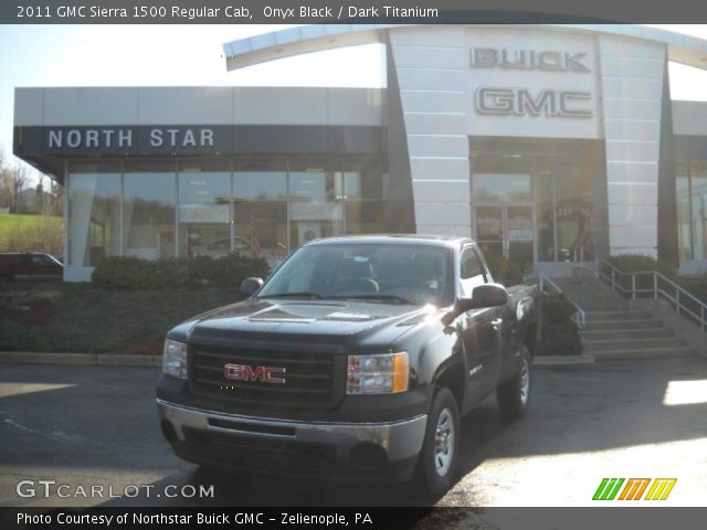 2011 GMC Sierra 1500 Regular Cab in Onyx Black