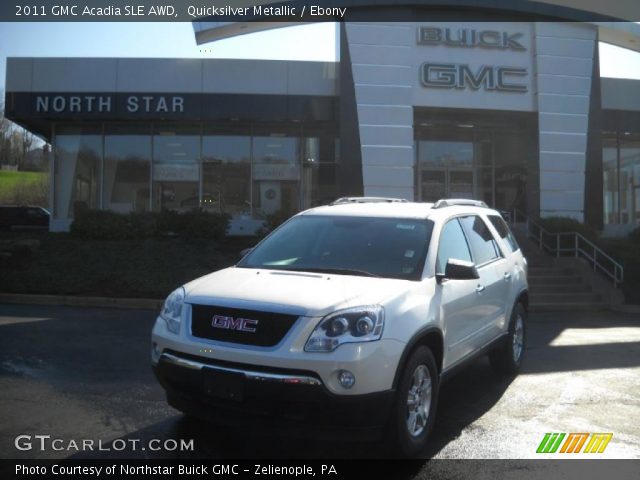2011 GMC Acadia SLE AWD in Quicksilver Metallic