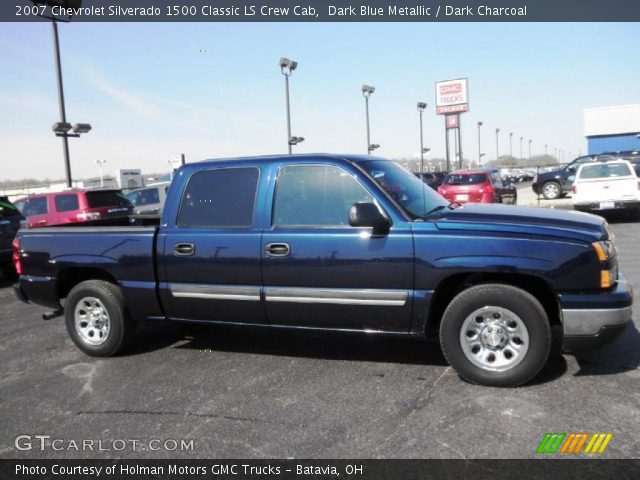 2007 Chevrolet Silverado 1500 Classic LS Crew Cab in Dark Blue Metallic