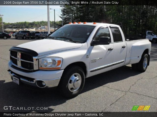 2006 Dodge Ram 3500 SLT Quad Cab Dually in Bright White