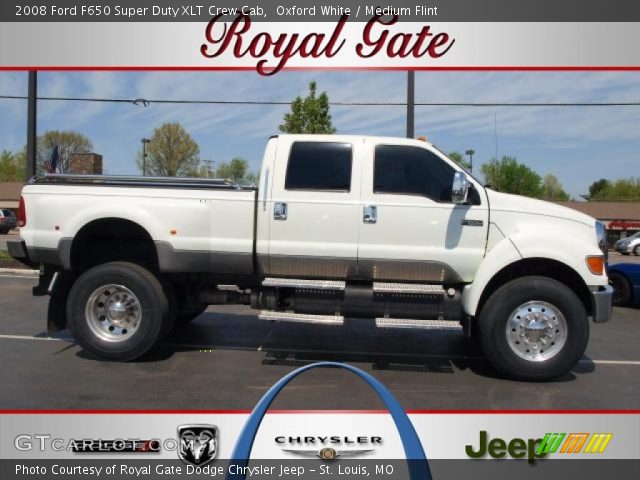 2008 Ford F650 Super Duty XLT Crew Cab in Oxford White