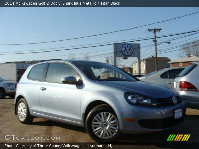 2011 Volkswagen Golf 2 Door in Shark Blue Metallic