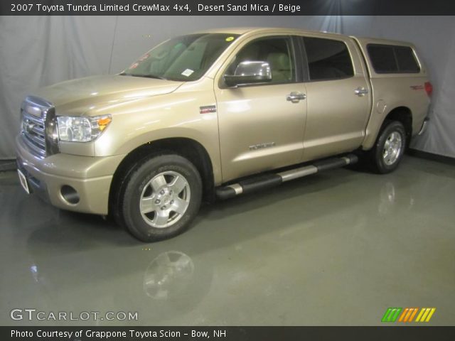 2007 Toyota Tundra Limited CrewMax 4x4 in Desert Sand Mica