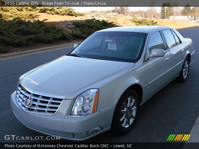 2010 Cadillac DTS  in Ocean Pearl Tri-coat