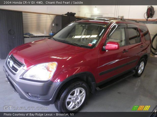 2004 Honda CR-V EX 4WD in Chianti Red Pearl