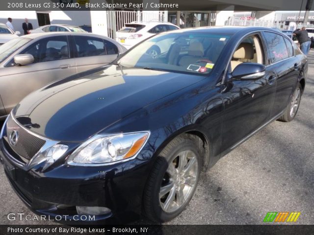 2008 Lexus GS 350 AWD in Black Sapphire Pearl