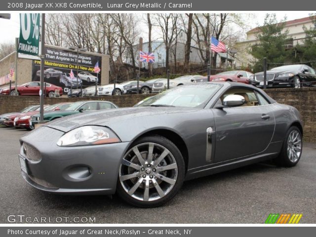 2008 Jaguar XK XK8 Convertible in Lunar Grey Metallic