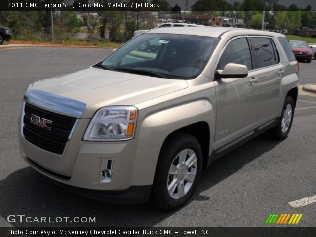 2011 GMC Terrain SLE in Gold Mist Metallic