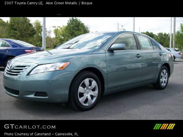 2007 Toyota Camry LE in Aloe Green Metallic