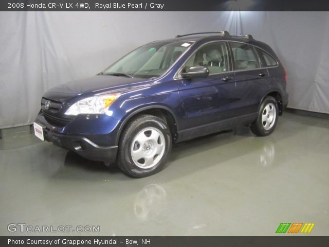 2008 Honda CR-V LX 4WD in Royal Blue Pearl