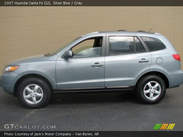 2007 Hyundai Santa Fe GLS in Silver Blue
