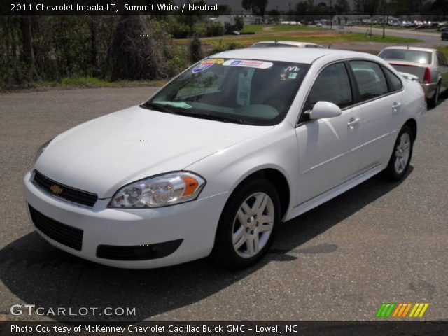 2011 Chevrolet Impala LT in Summit White