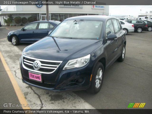 2011 Volkswagen Tiguan S 4Motion in Night Blue Metallic