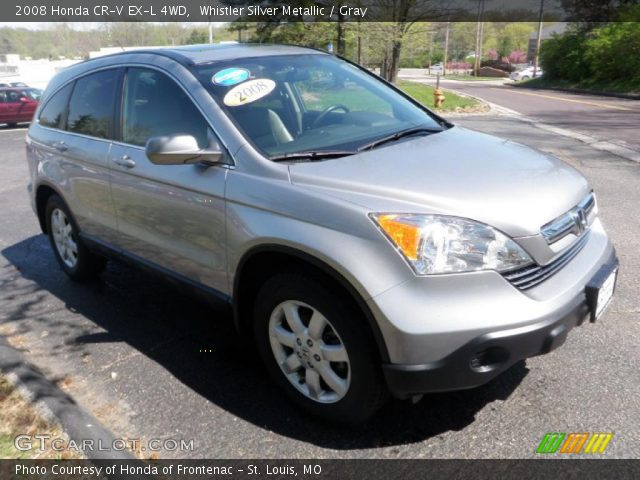 2008 Honda CR-V EX-L 4WD in Whistler Silver Metallic