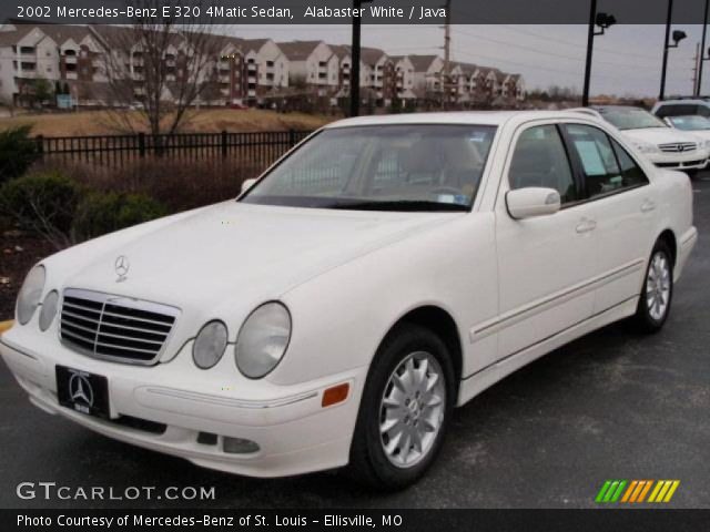 2002 Mercedes-Benz E 320 4Matic Sedan in Alabaster White