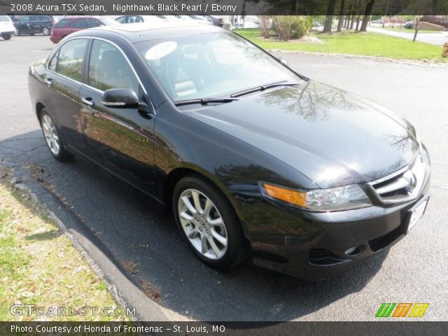 2008 Acura TSX Sedan in Nighthawk Black Pearl