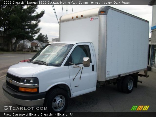 2006 Chevrolet Express 3500 Cutaway Moving Van in Summit White