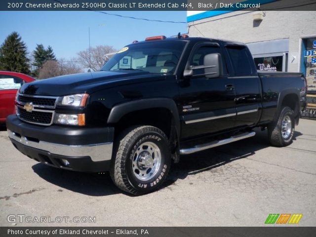2007 Chevrolet Silverado 2500HD Classic LT Extended Cab 4x4 in Black