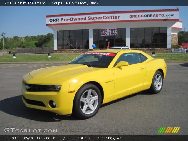 2011 Chevrolet Camaro LT Coupe in Rally Yellow