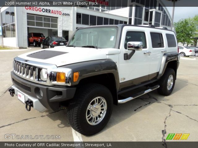 2008 Hummer H3 Alpha in Birch White