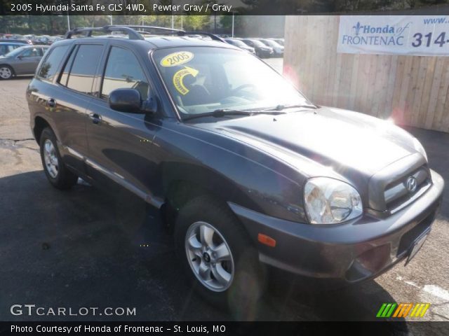 2005 Hyundai Santa Fe GLS 4WD in Pewter Gray