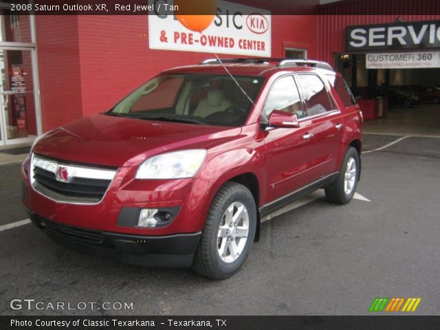 2008 Saturn Outlook XR in Red Jewel