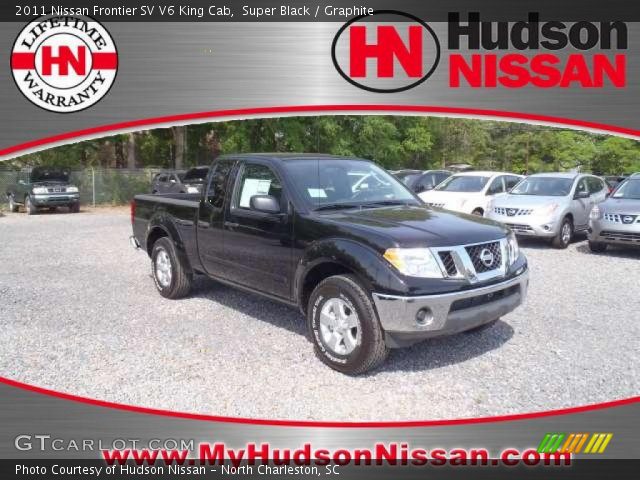 2011 Nissan Frontier SV V6 King Cab in Super Black