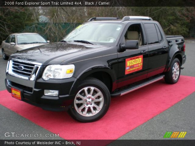 2008 Ford Explorer Sport Trac Limited 4x4 in Black
