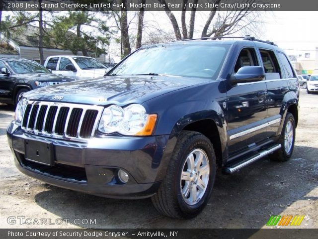 2008 Jeep Grand Cherokee Limited 4x4 in Modern Blue Pearl