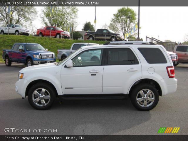 2008 Ford Escape Limited 4WD in Oxford White