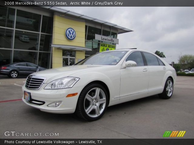 2008 Mercedes-Benz S 550 Sedan in Arctic White