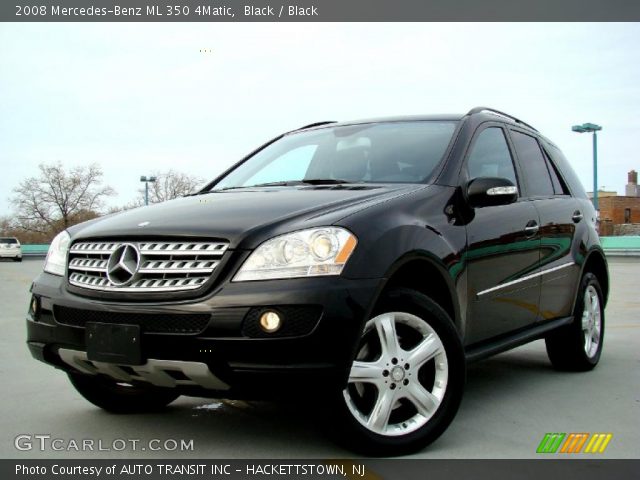 2008 Mercedes-Benz ML 350 4Matic in Black