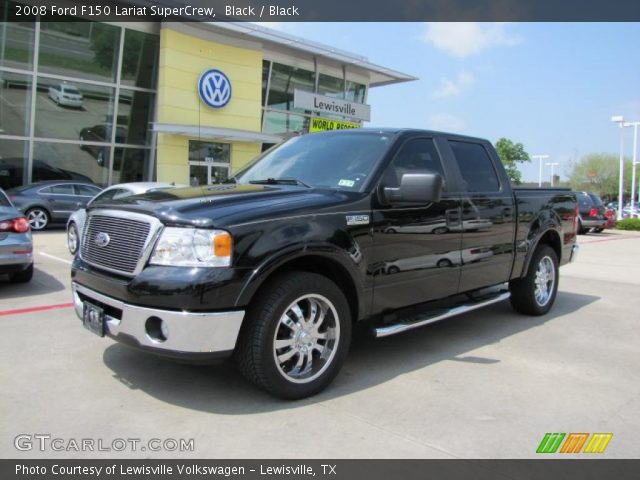 2008 Ford F150 Lariat SuperCrew in Black