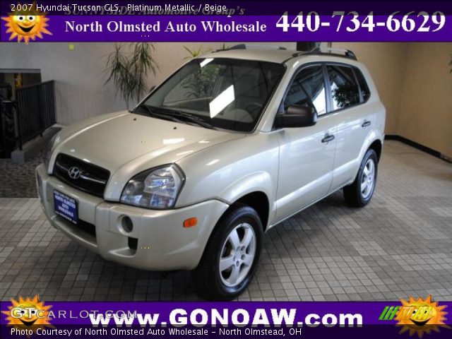 2007 Hyundai Tucson GLS in Platinum Metallic