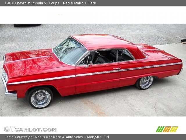 1964 Chevrolet Impala SS Coupe in Red Metallic