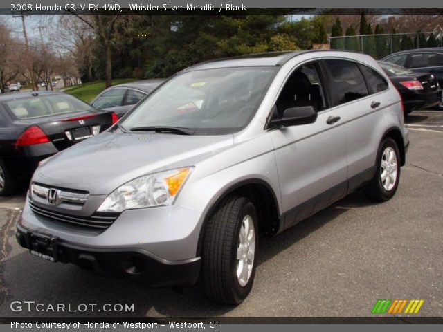 2008 Honda CR-V EX 4WD in Whistler Silver Metallic